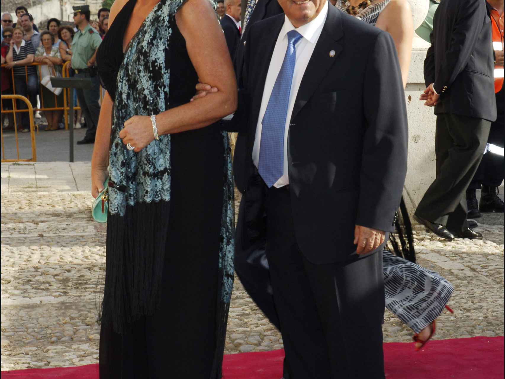 Juan José Hidalgo y su esposa también asistier
