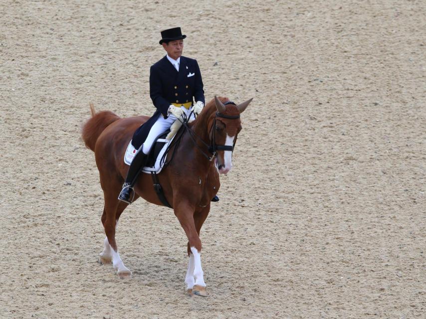 Hiroshi Hoketsu  durante los Juegos Olímpicos de Londres 2012.