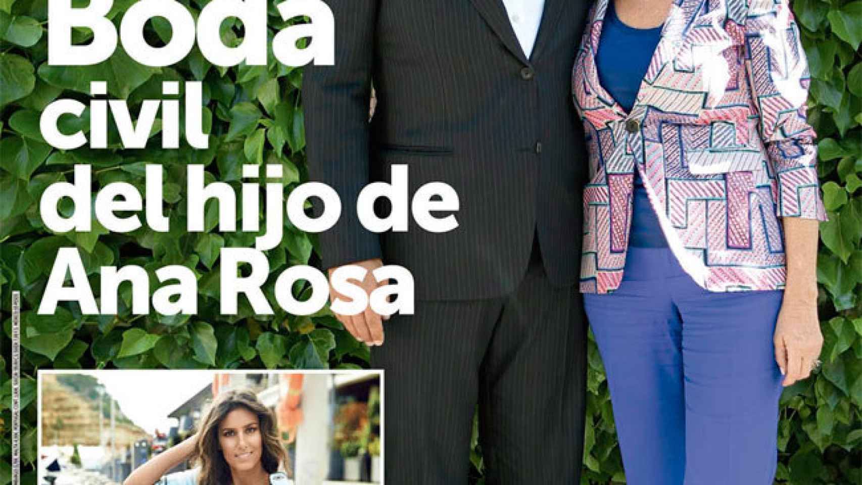 El hijo de Ana Rosa Quintana se casa en la más estricta intimidad