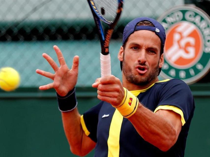 Feliciano López, en Roland Garros