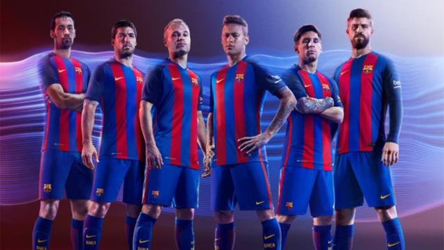 Así será la equipación del Barça en la temporada 2016/2017.