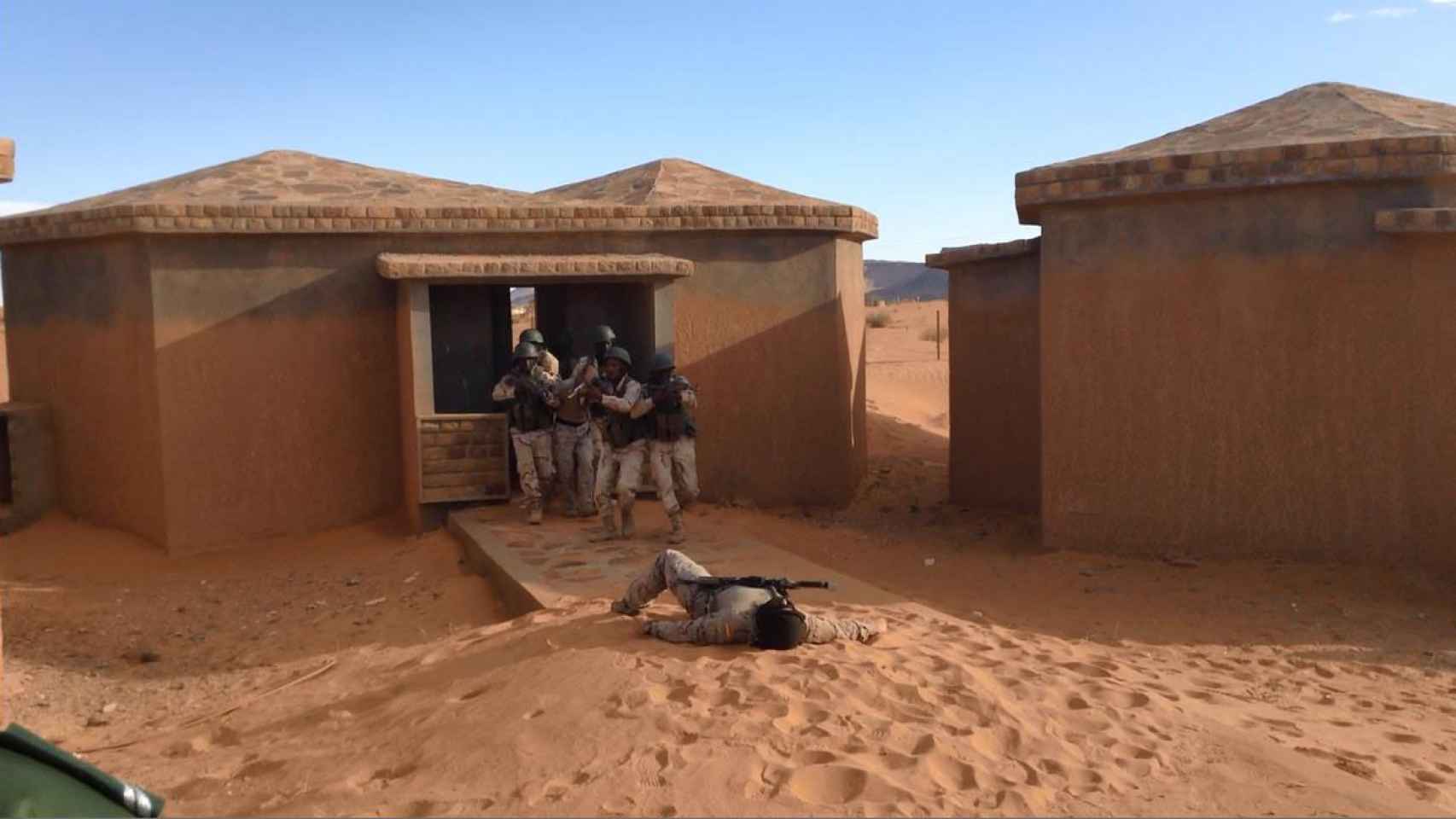 Efectivos españoles en Mauritania