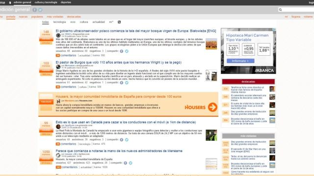 La primera campaña de publicidad es de Housers.