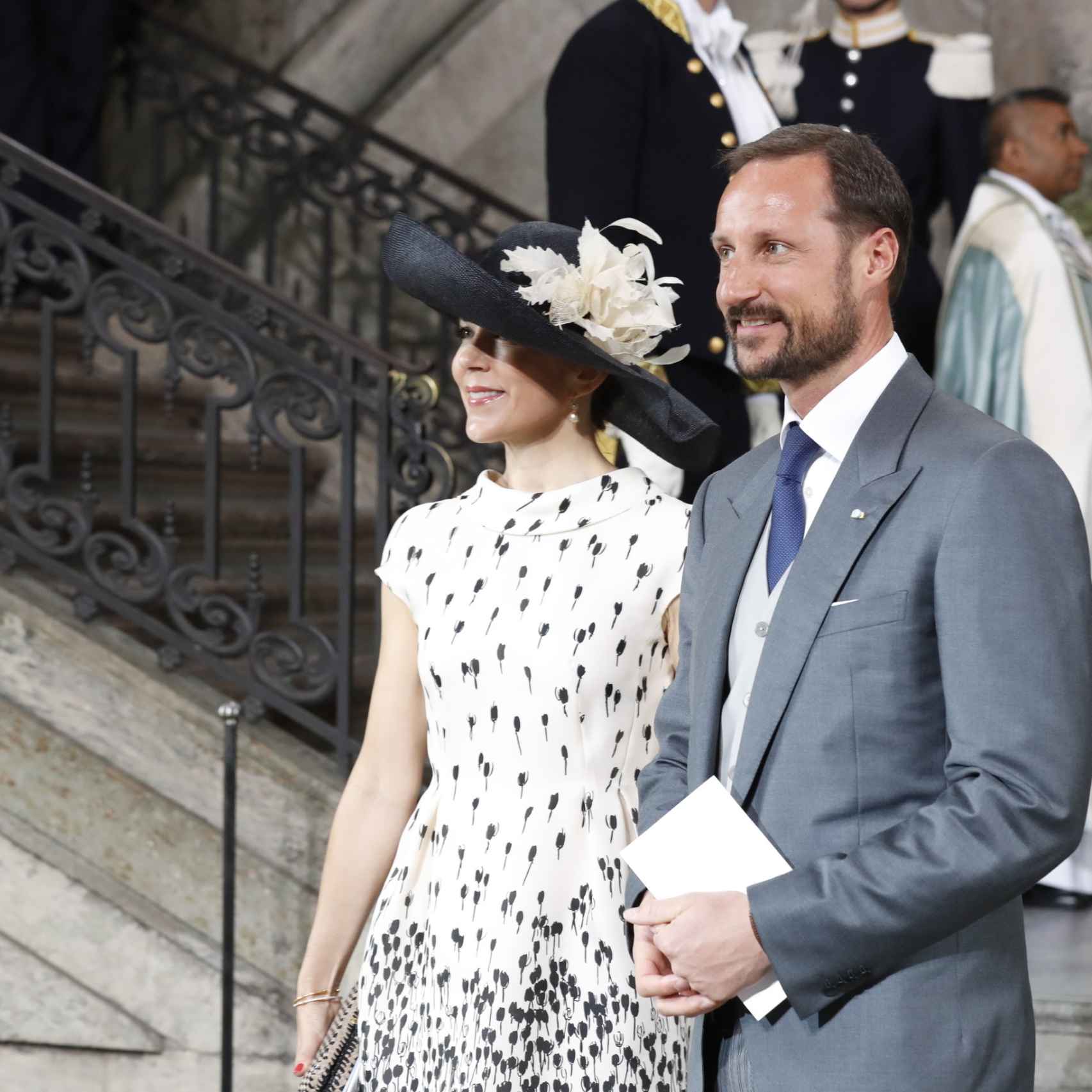 La Princesa Mary y el príncipe Haakon