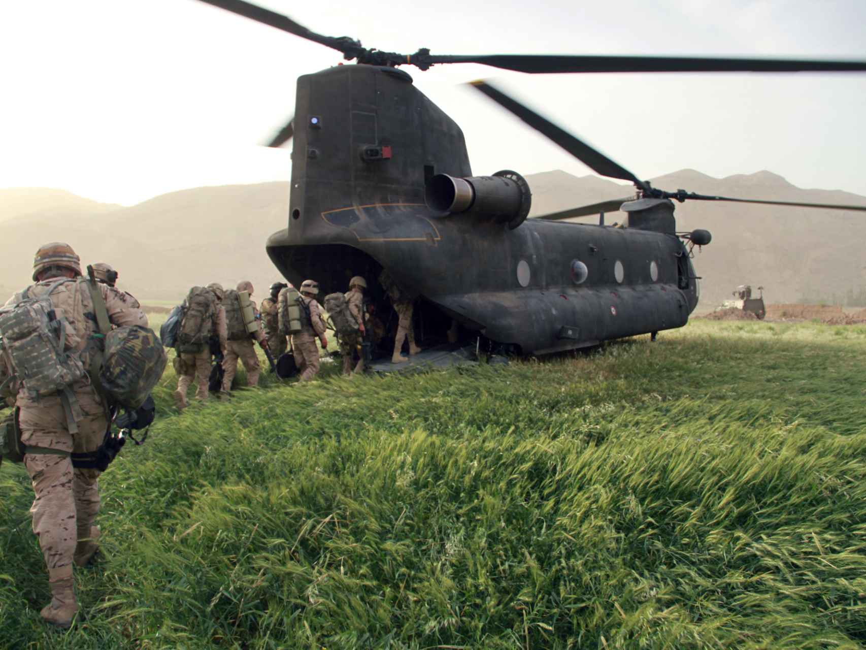 La misión española en Afganistán se ha extendido durante 13 años.