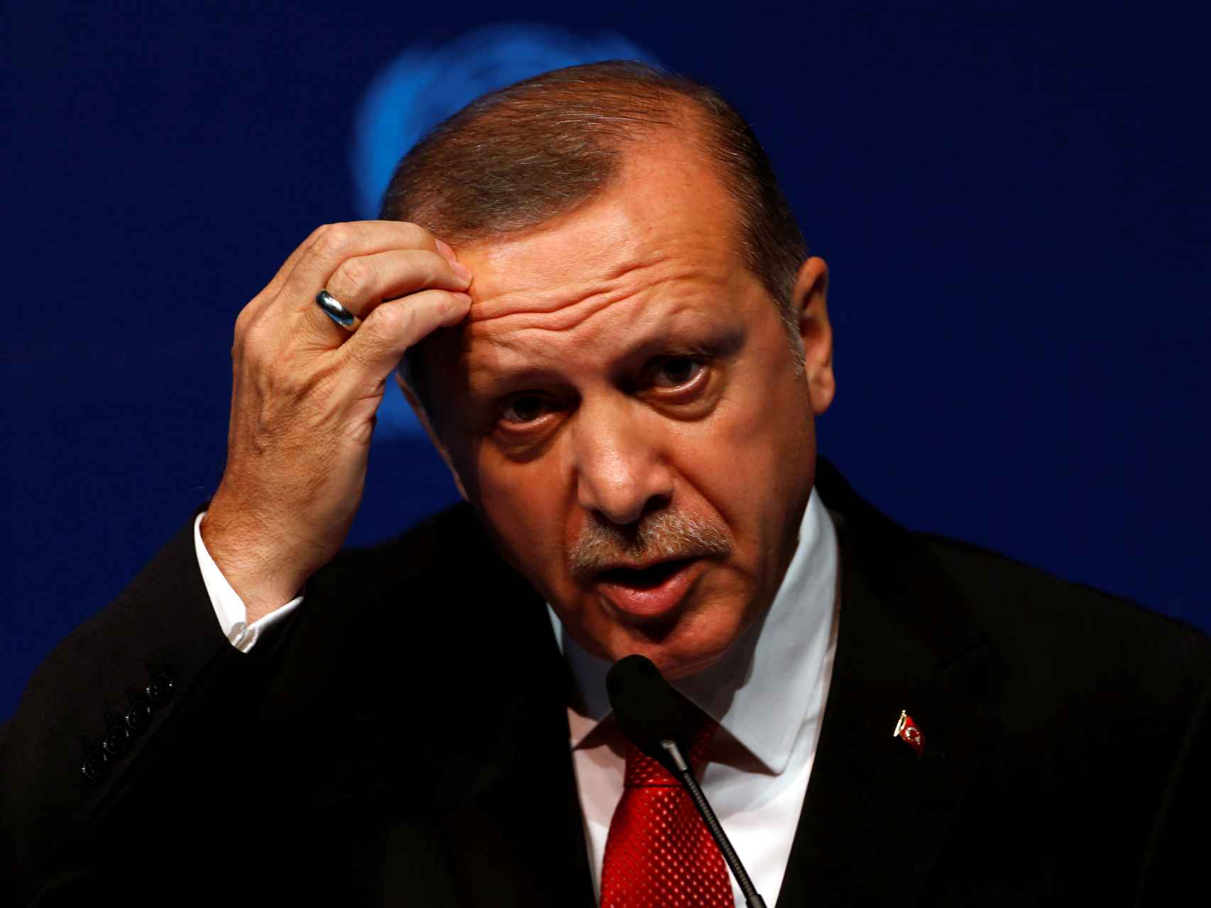 El presidente turco Erdogan rechaza cambiar su ley antiterrorista como pide la UE
