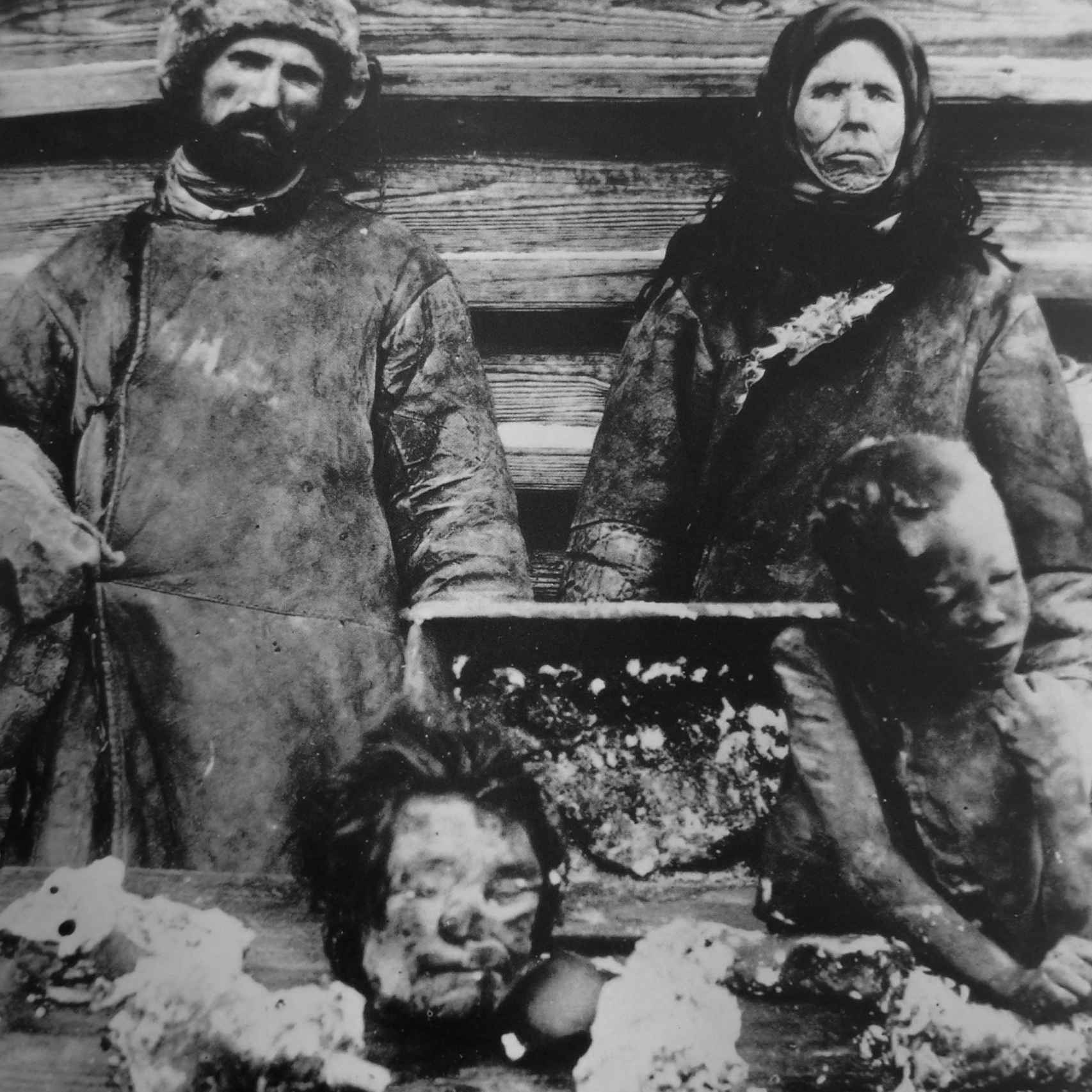 Canibalismo en Rusia durante la hambruna de 1921.