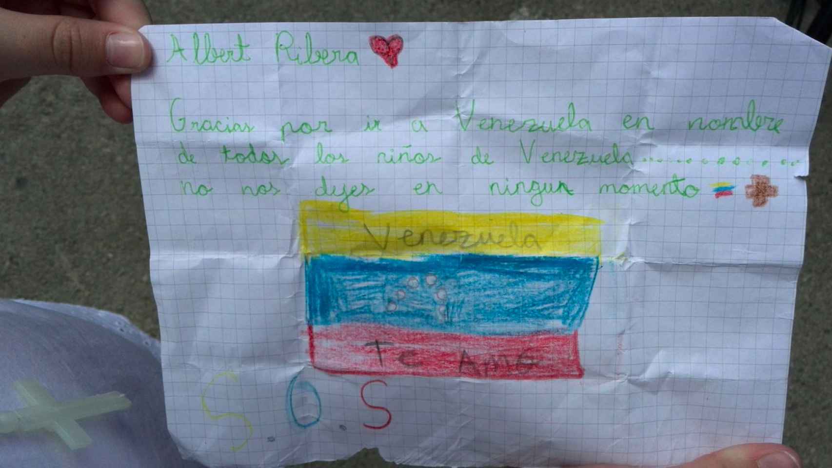 La carta que le ha escrito una niña de ocho años