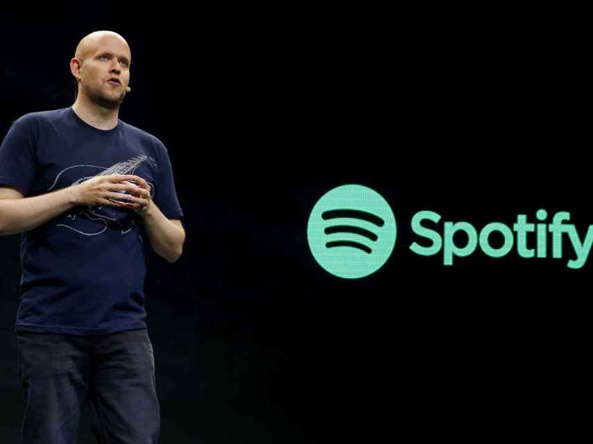 El CEO de Spotify, Daniel EK, durante un evento en Nueva York.