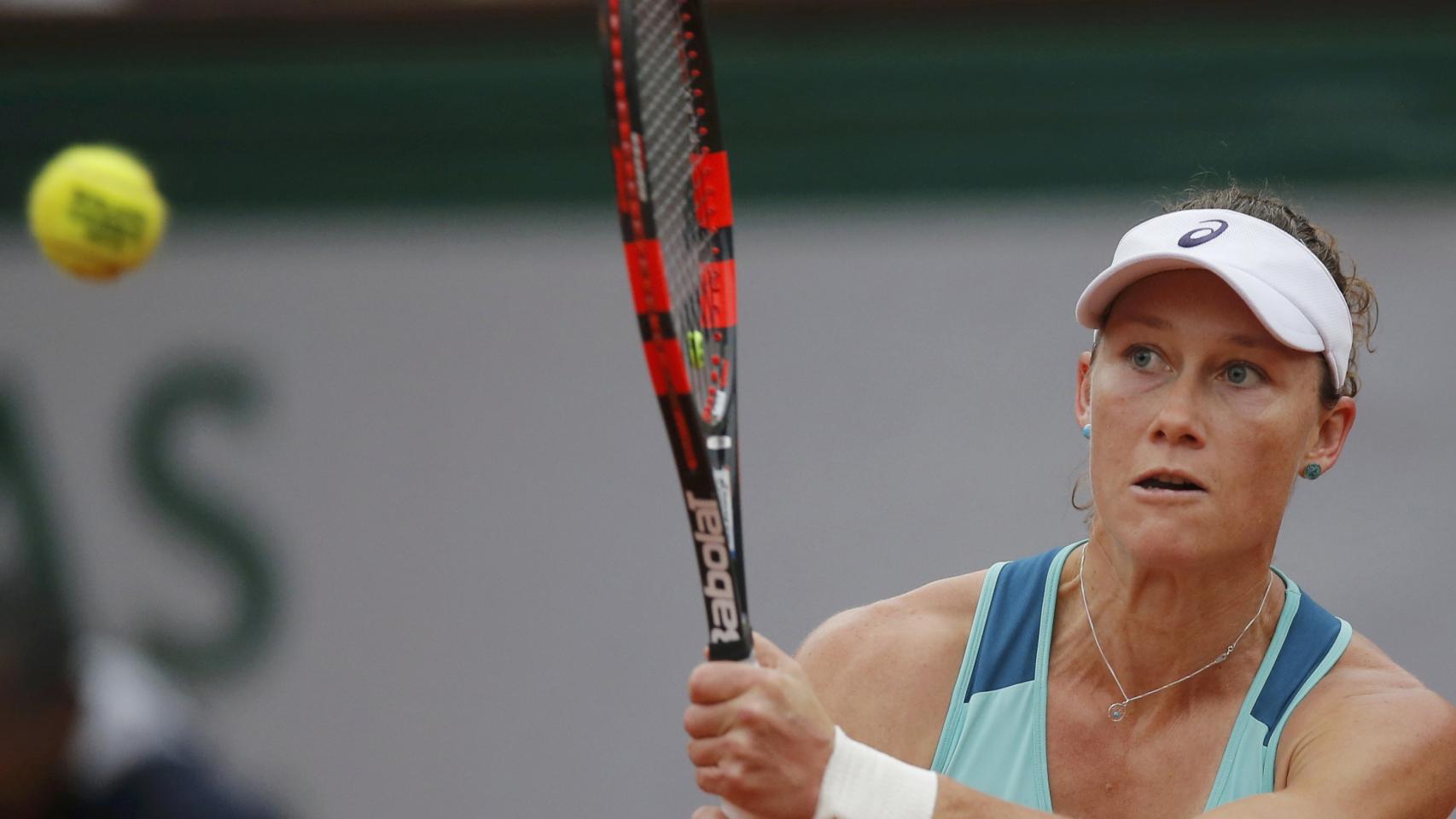 Samantha Stosur, en Roland Garros.