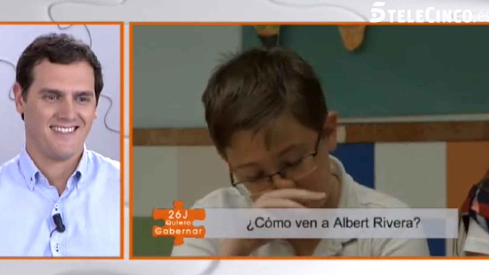 Los 7 momentazos de Albert Rivera con niños: Me pica la nariz