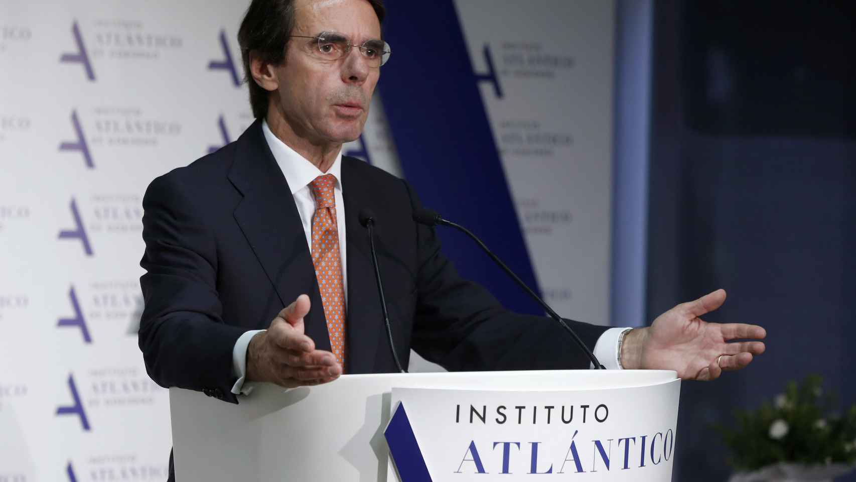 El presidente de Faes, José María Aznar.