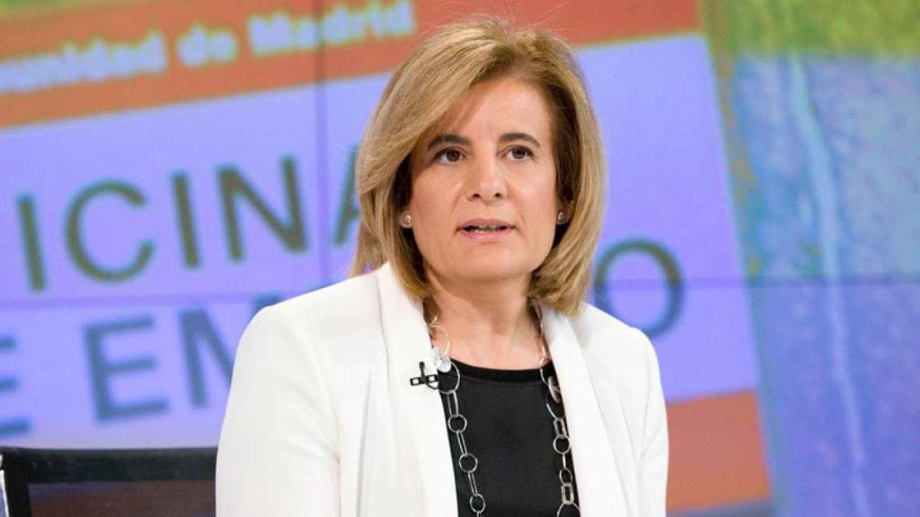 Fátima Bañez pisa por primera vez TVE en cuatro años para dar un mitín