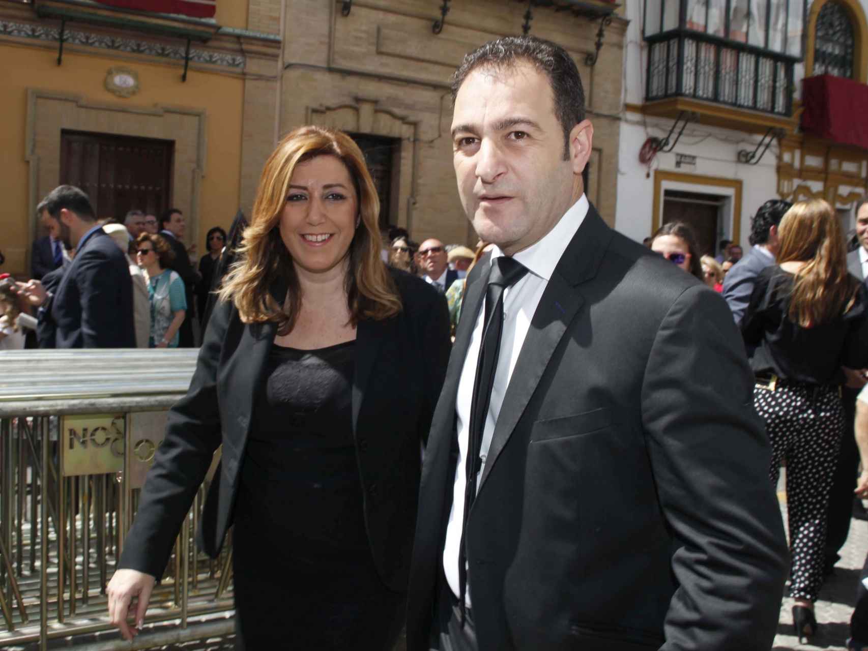 Susana Díaz y su marido José María Moriche