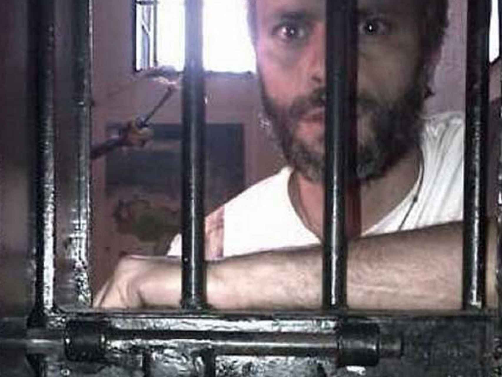 Una imagen de Leopoldo López en prisión.