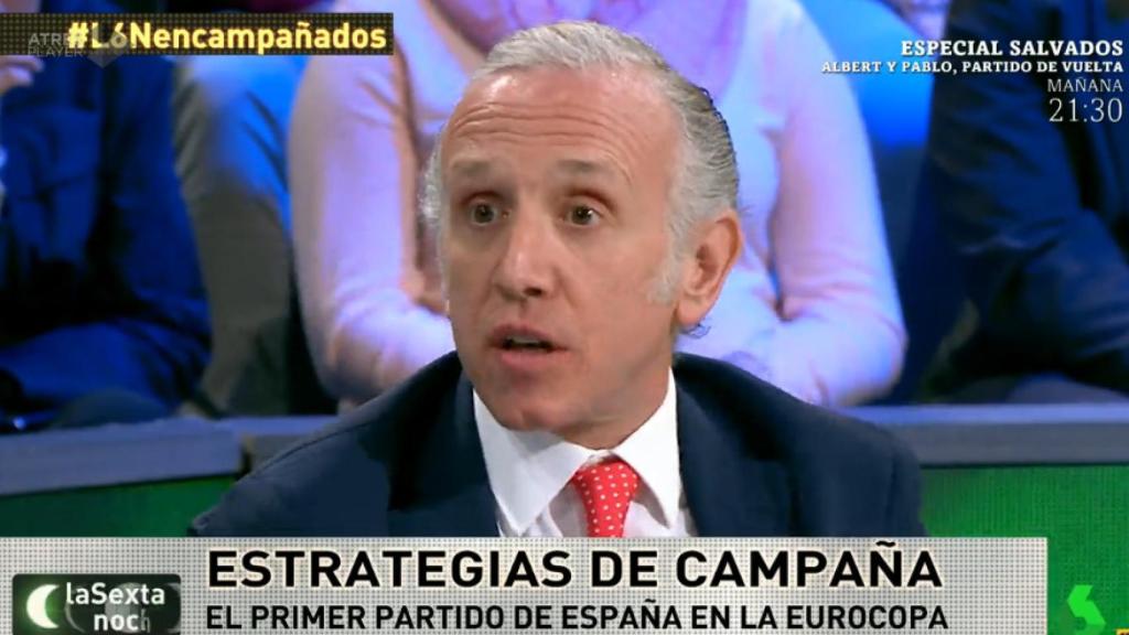 La última sandez de Eduardo Inda: Pablo Iglesias es como Nacho Vidal