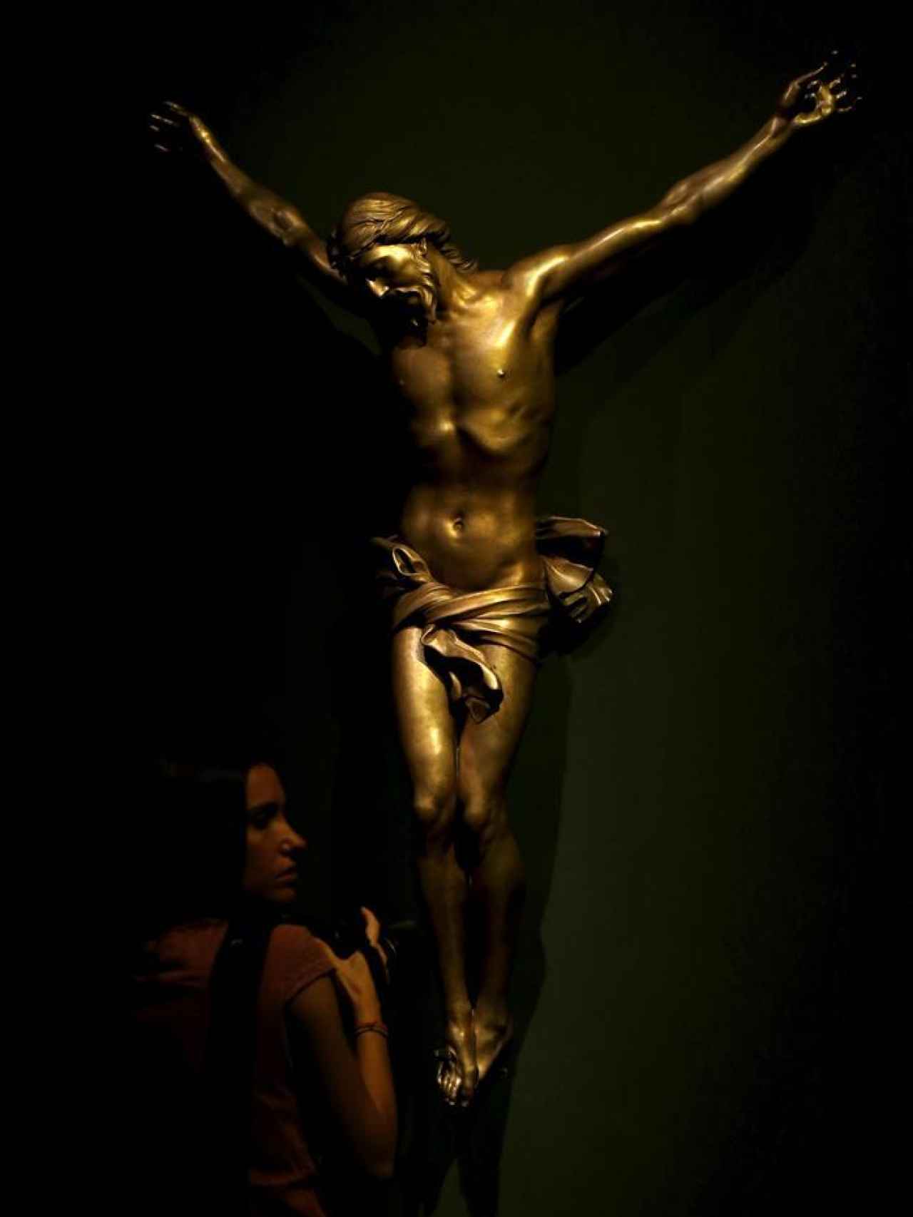 El Cristo crucificado de Bernini.