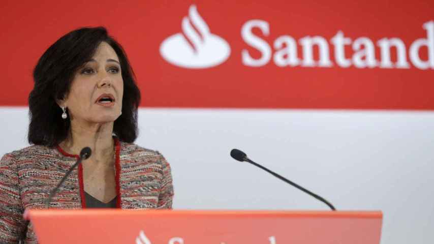 Ana Botin, presidenta de Banco Santander.