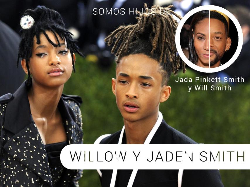 Jande y Willow Smith en la gala del Metropólitan 2016