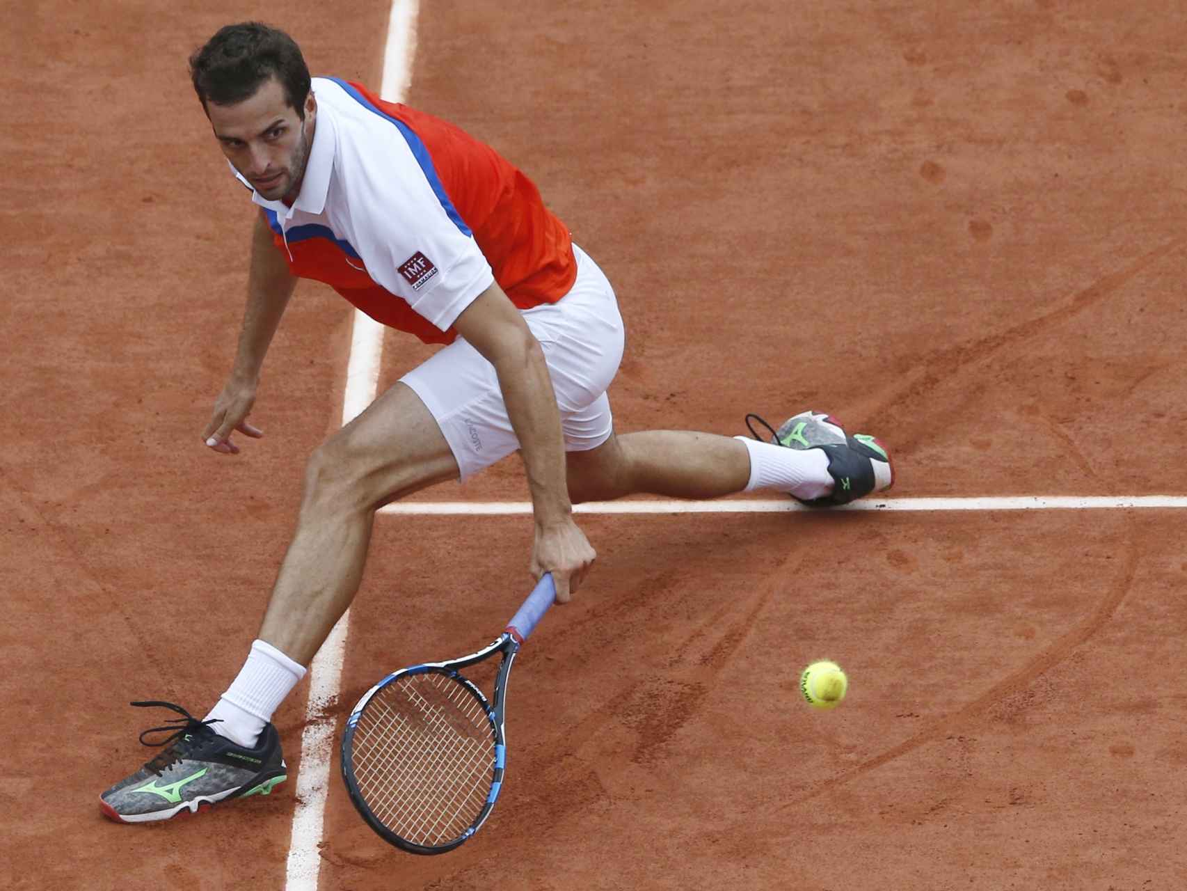 Albert Ramos, durante Roland Garros.