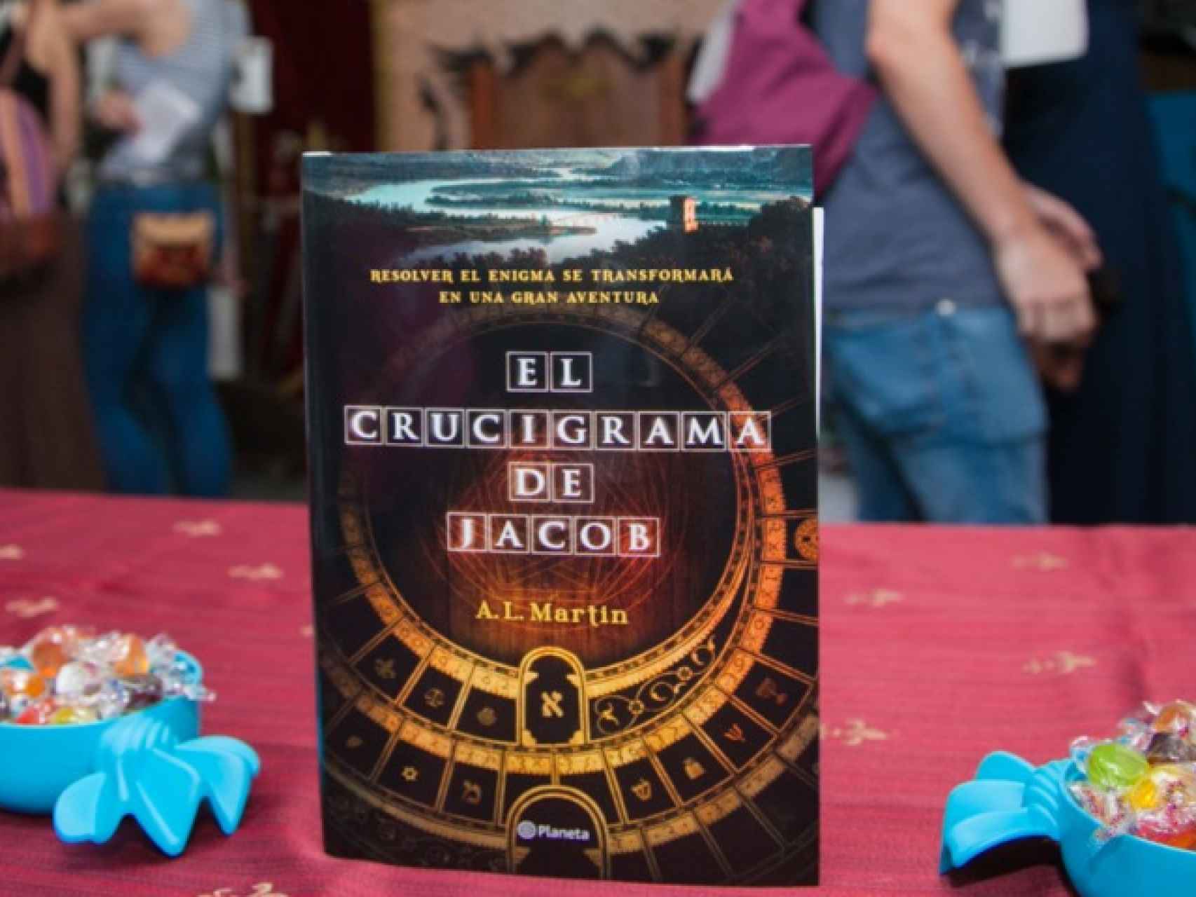 El libro 'El crucigrama de Jacob'.