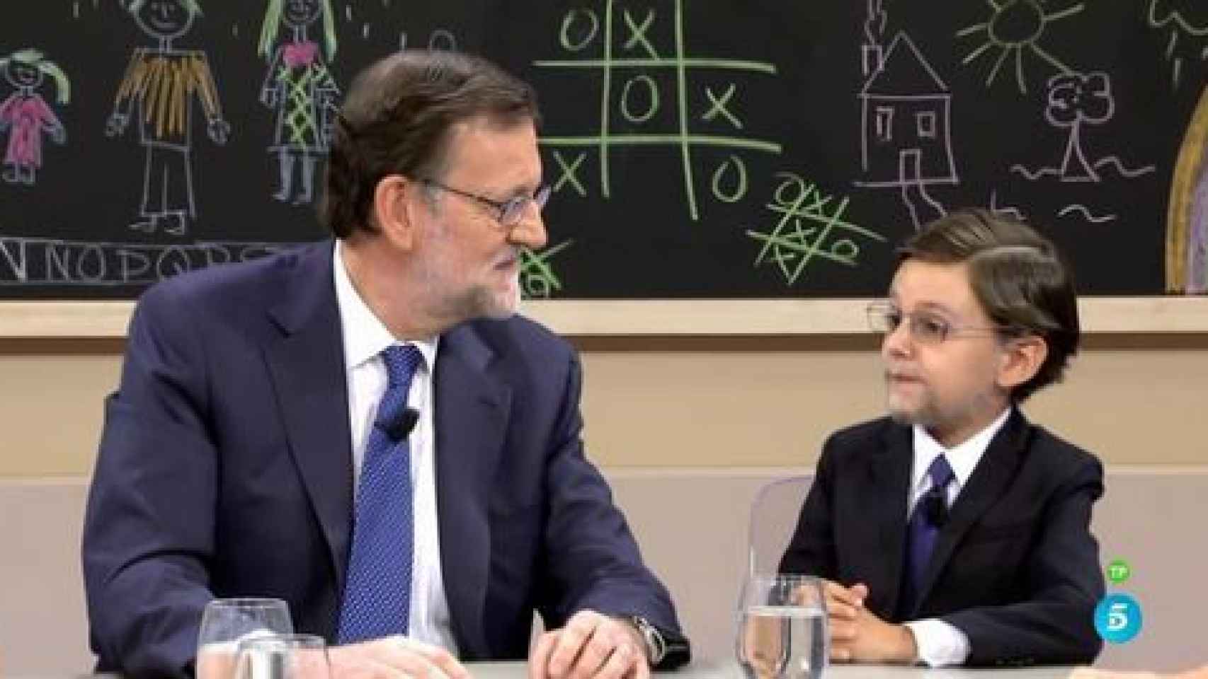 Rajoy ha sido el último candidato en someterse a las preguntas de los pequeños en Telecinco