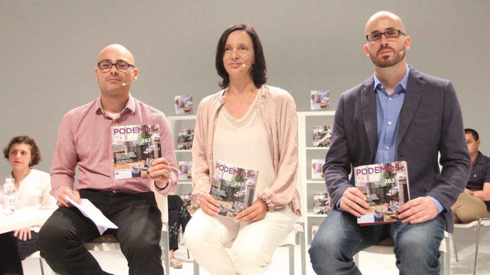 Carolina Bescansa ha presentado el programa de Podemos.