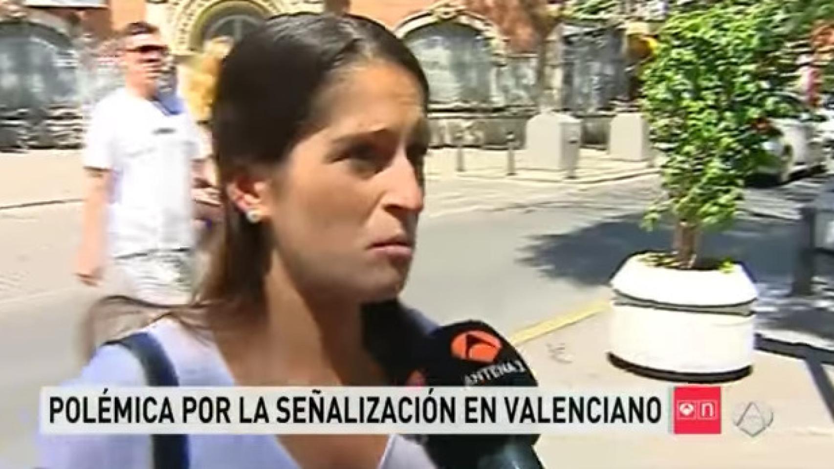 Antena 3 hizo pasar a una valencianoparlante por una turista que no entendía valenciano