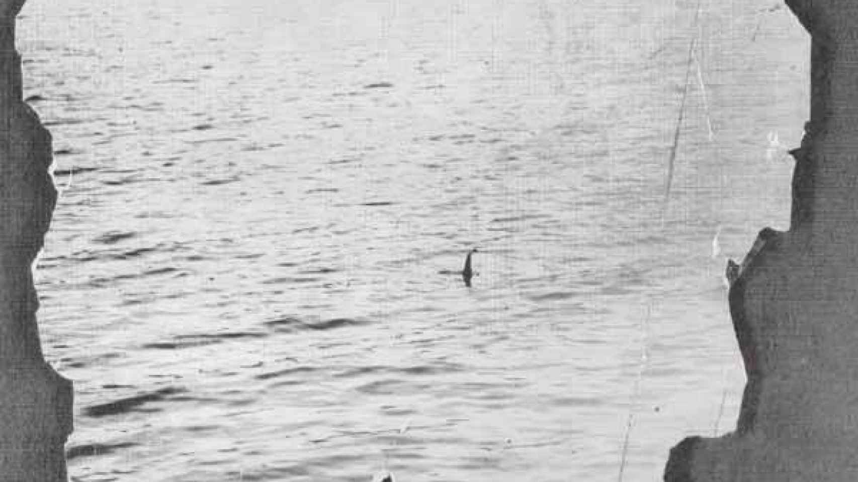 La foto más famosa del presunto monstruo del Lago Ness.