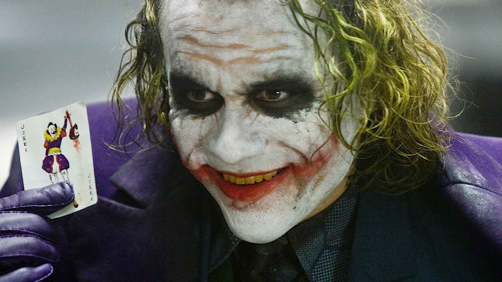 El Joker en El Caballero Oscuro.