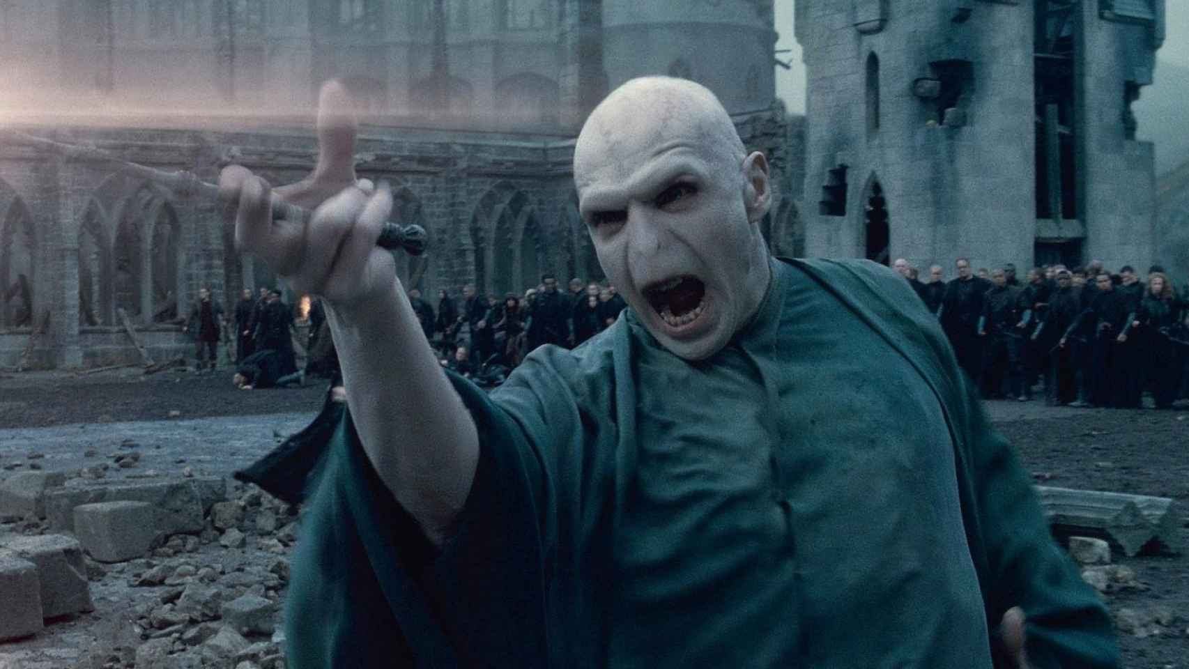 Lord Voldemort, el archienemigo de Harry Potter.