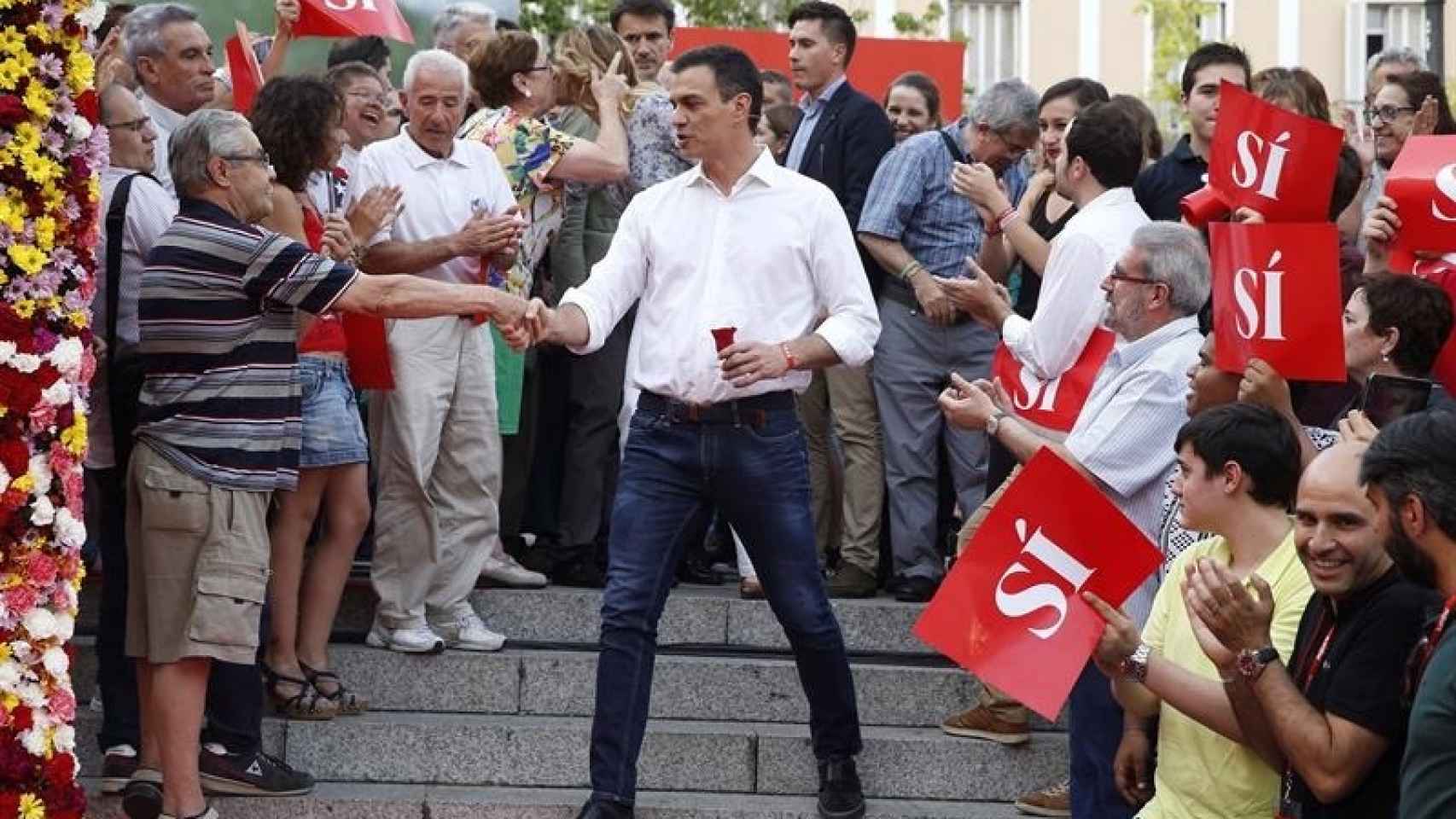 El secretario general y candidato del PSOE, Pedro Sánchez/Paco Campos/EFE