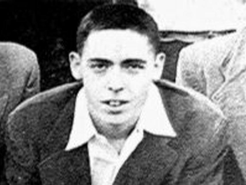 Una de las pocas fotos atribuidas a Pynchon, de su anuario del instituto.