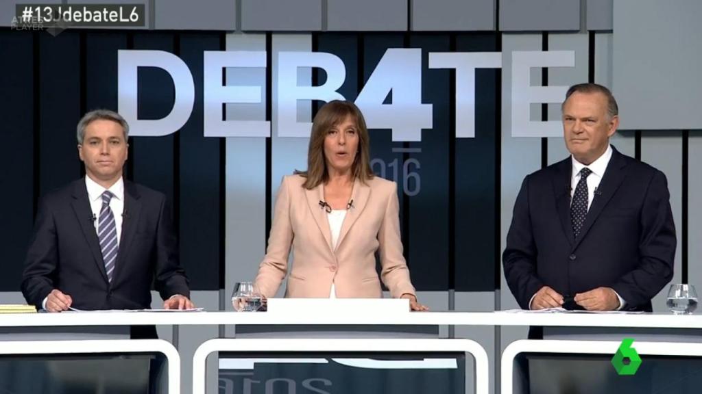 El debate a cuatro acumula un 56,9% de cuota y 10,5 millones de espectadores