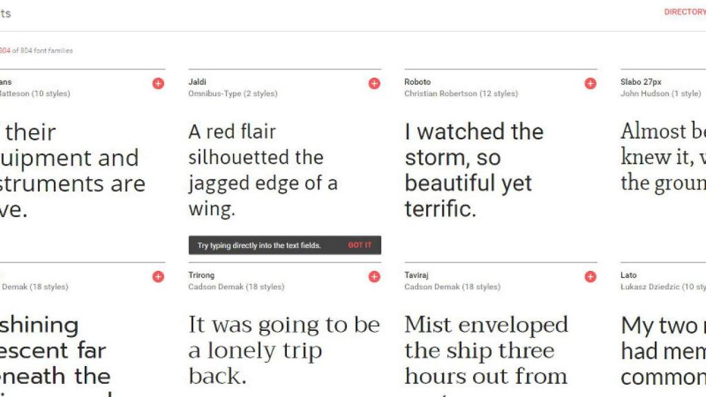 google fonts 1