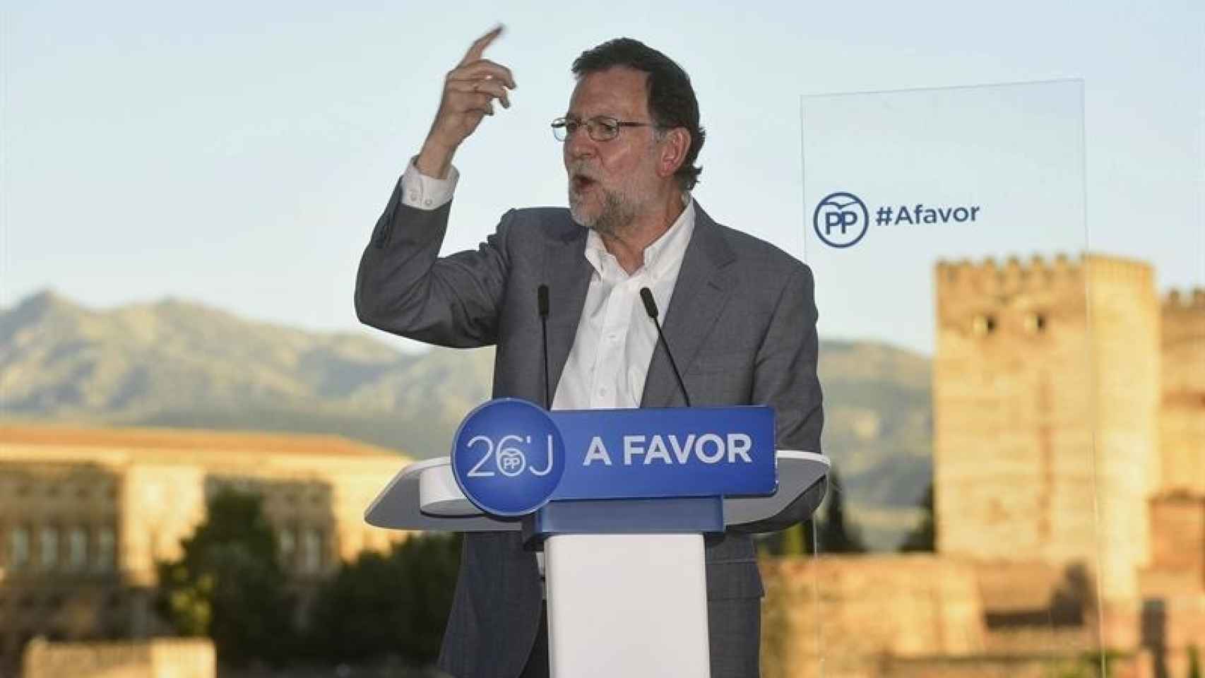 El presidente del Gobierno y del PP, Mariano Rajoy/Miguel Angel Molina/EFE