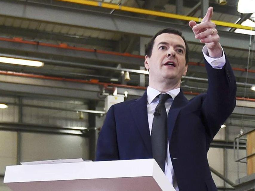 Osborne, ministro de Finanzas de Reino Unido.