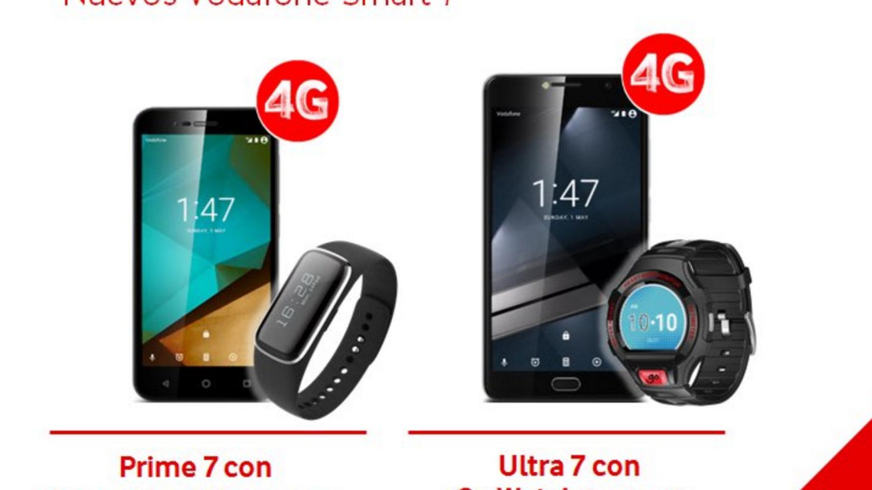 Vodafone presenta nuevos smartphones, wearables y gafas de realidad virtual