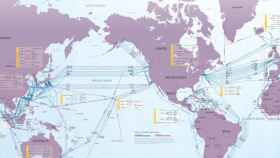 cable mapa submarino