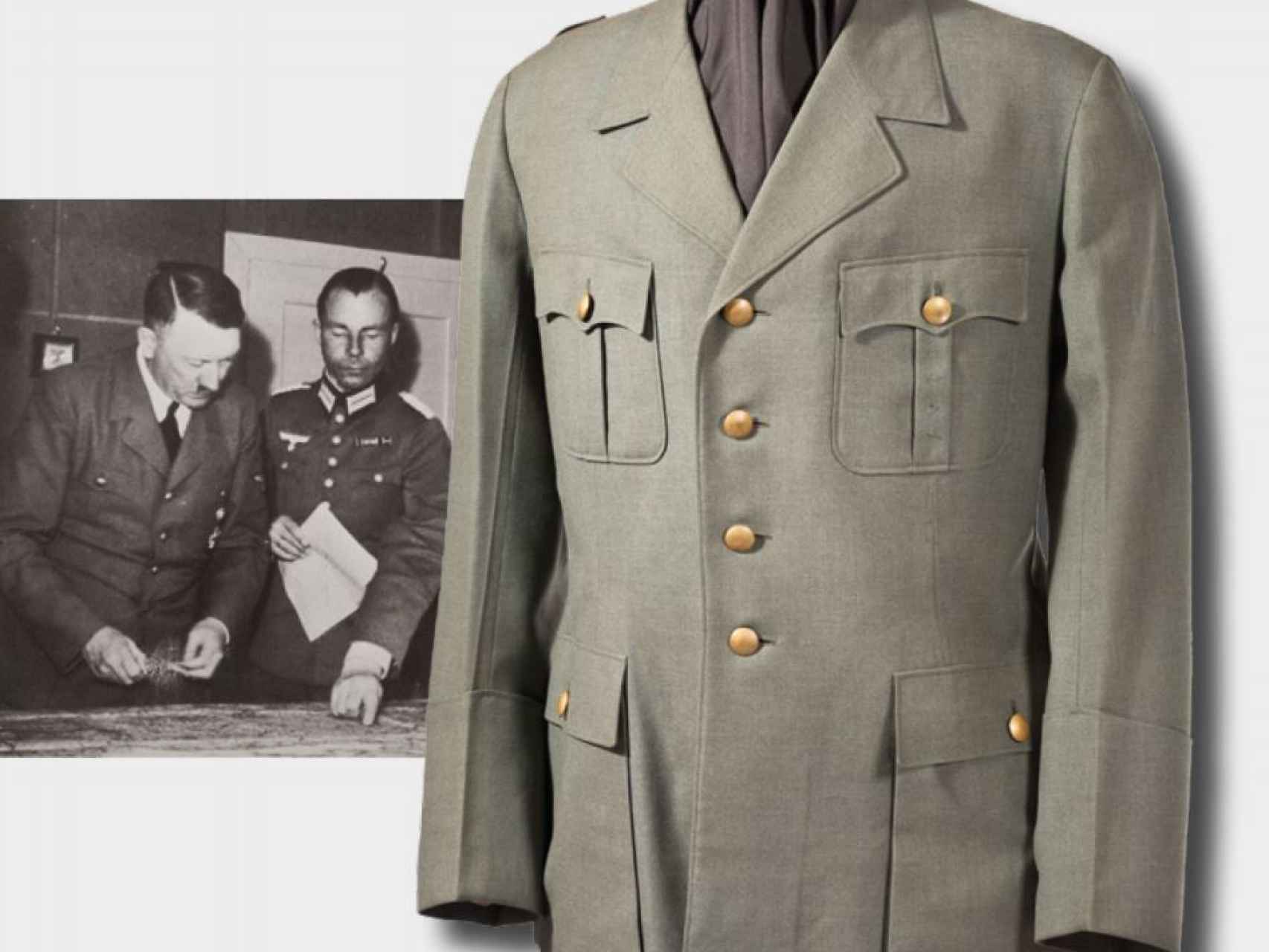 La chaqueta de Hitler por la que el comprador argentino ha pagado más de 275.000 euros.