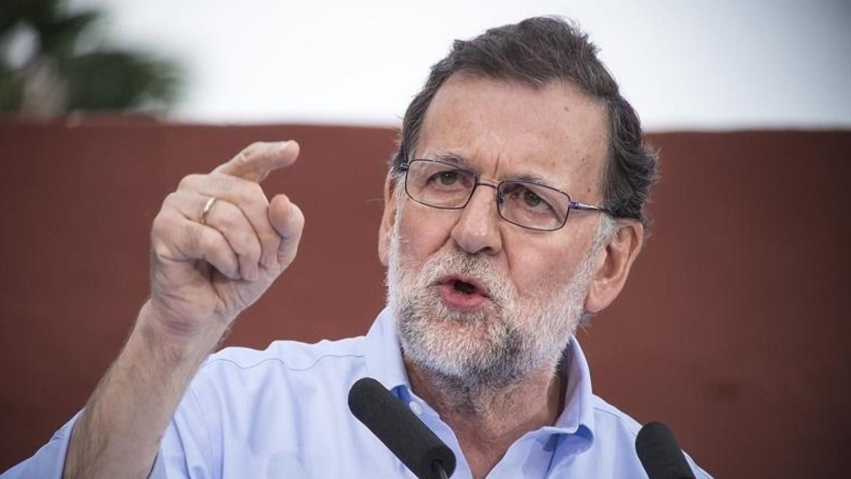 El candidato del PP a la reelección como presidente del Gobierno, Mariano Rajoy/Ángel Medina G./EFE