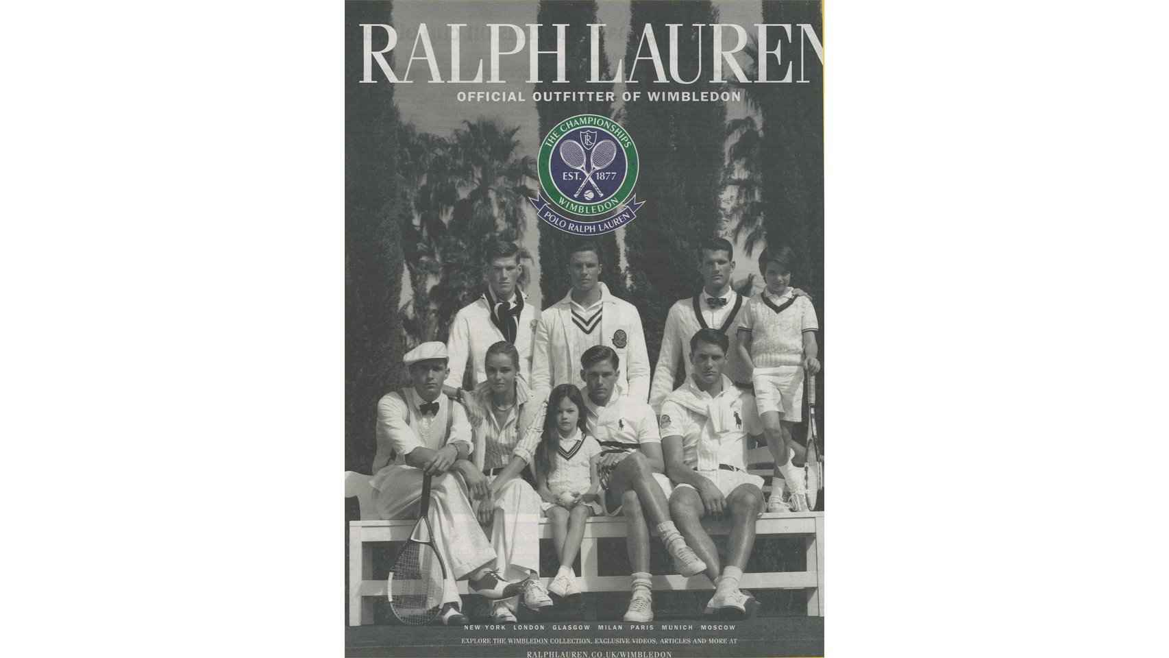 Ralph Lauren uniformes Wimbledon.