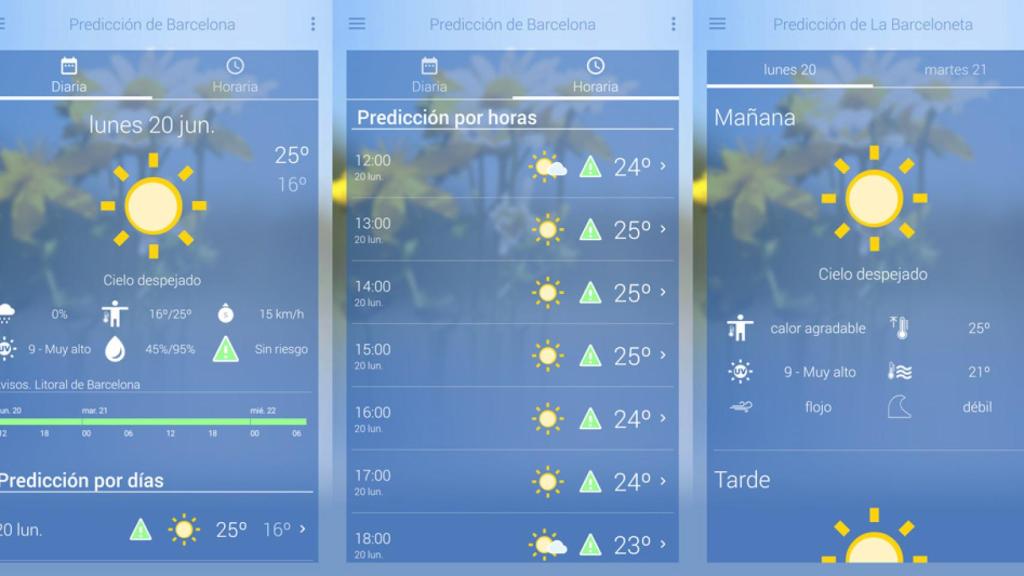 La aplicación de AEMET se renueva por completo