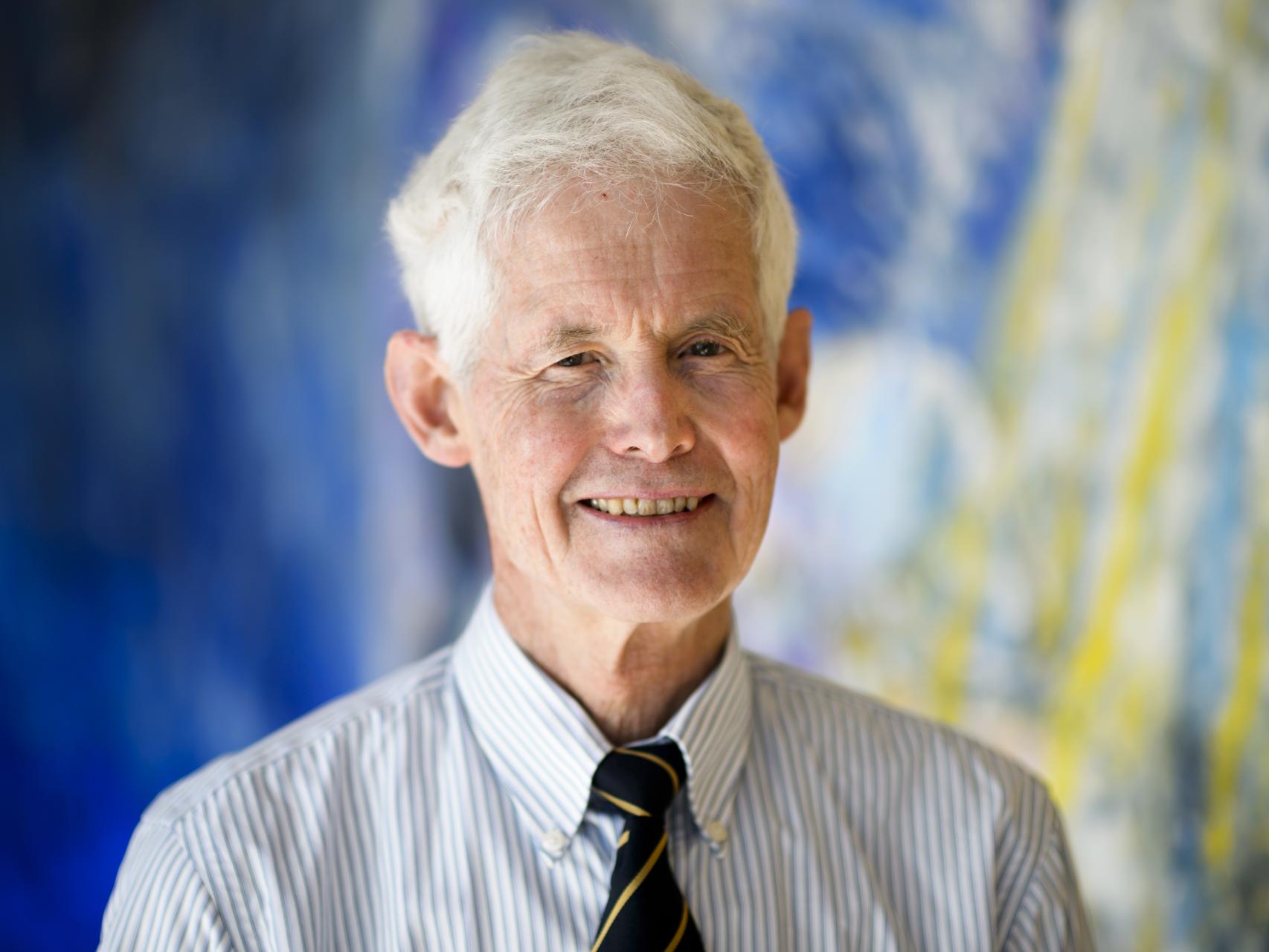 El matemático Stephen Cook en la Fundación BBVA en Madrid.