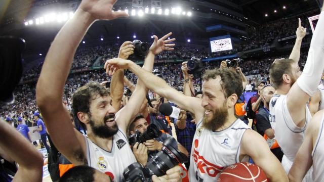 Sergio Llull y Sergio Rodríguez.