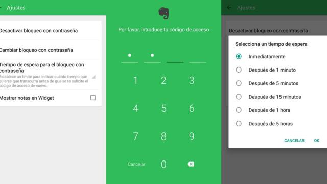 Cómo proteger tus notas de Evernote con contraseña