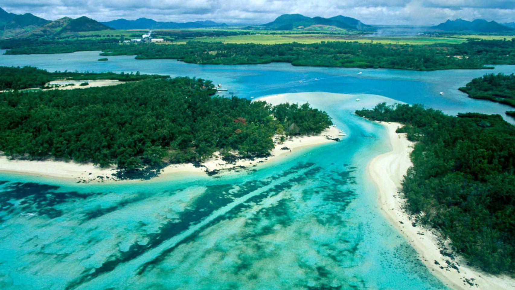 Otra imagen de la isla.