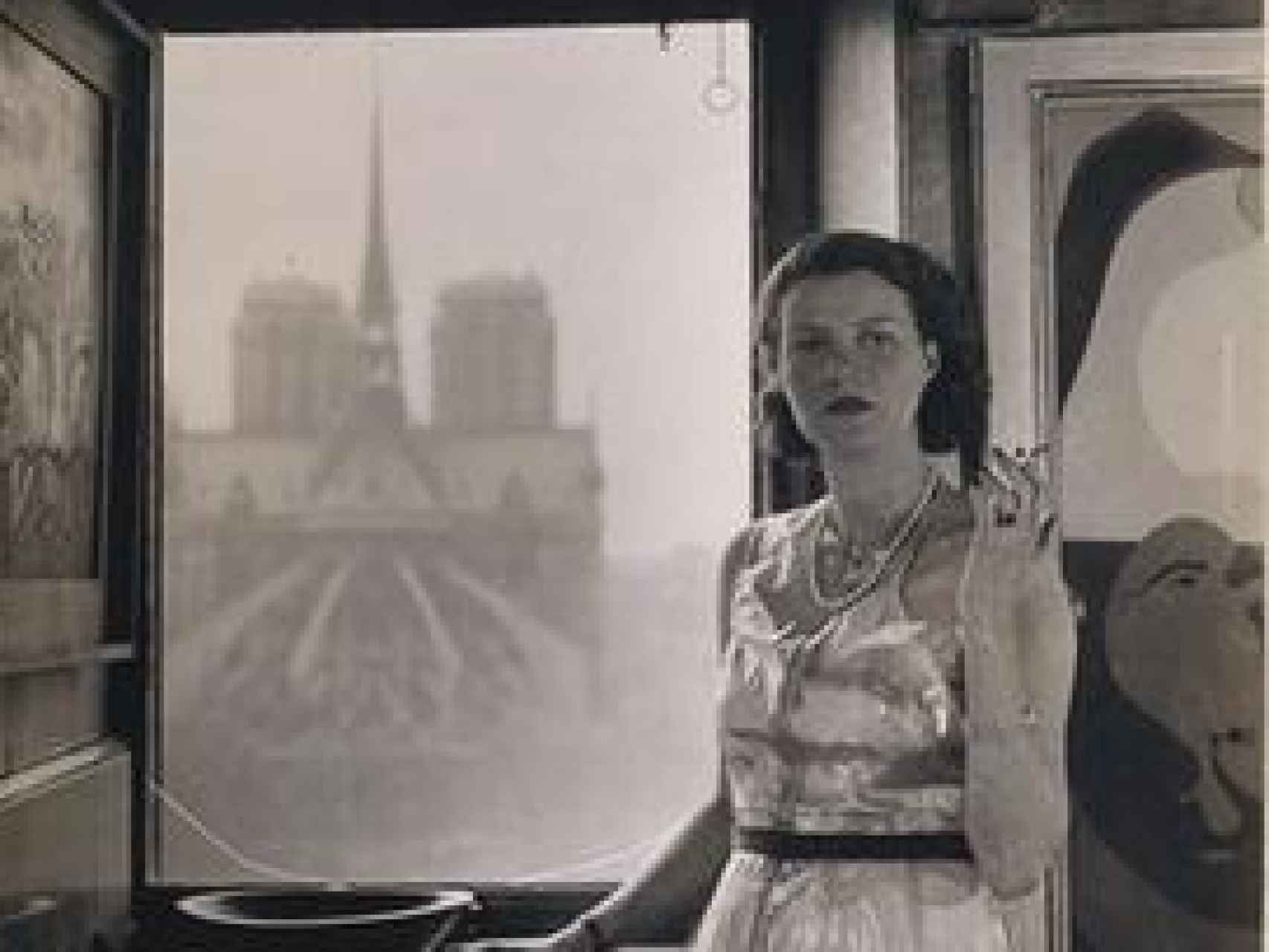 Peggy Guggenheim en París.