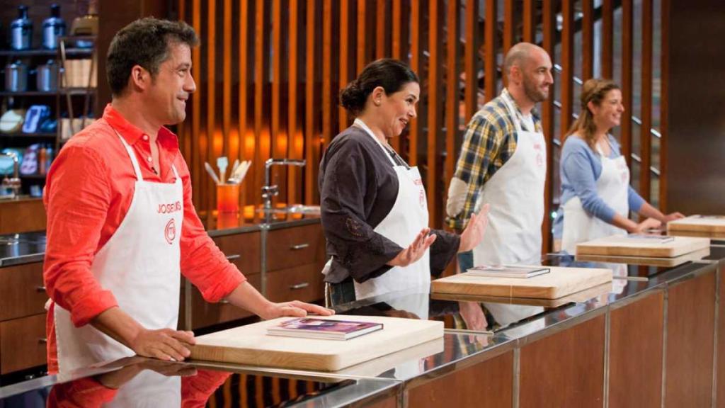 Ángel, José Luis, Rocío y Virginia, finalistas de 'MasterChef 4'