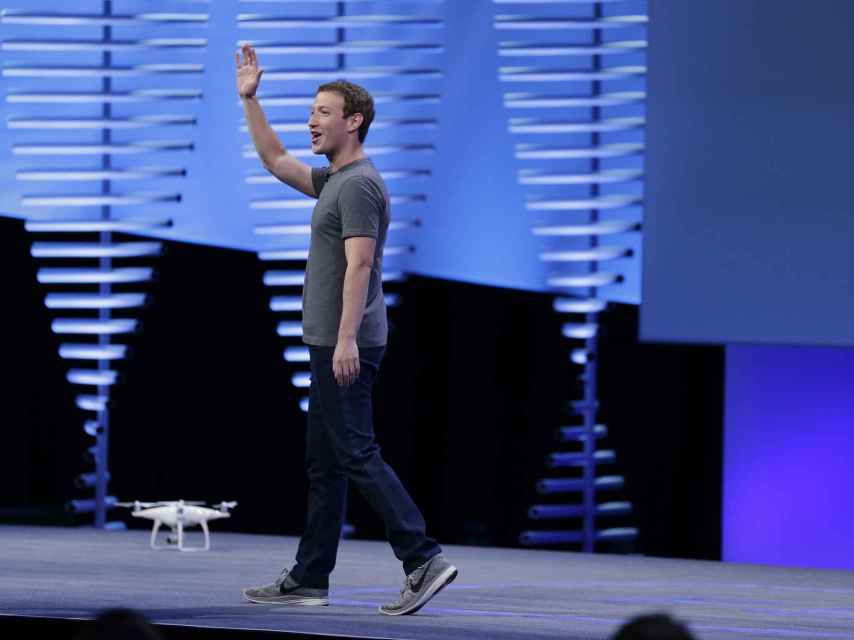 Mark Zuckerberg, CEO de Facebook, durante una conferencia en San Francisco